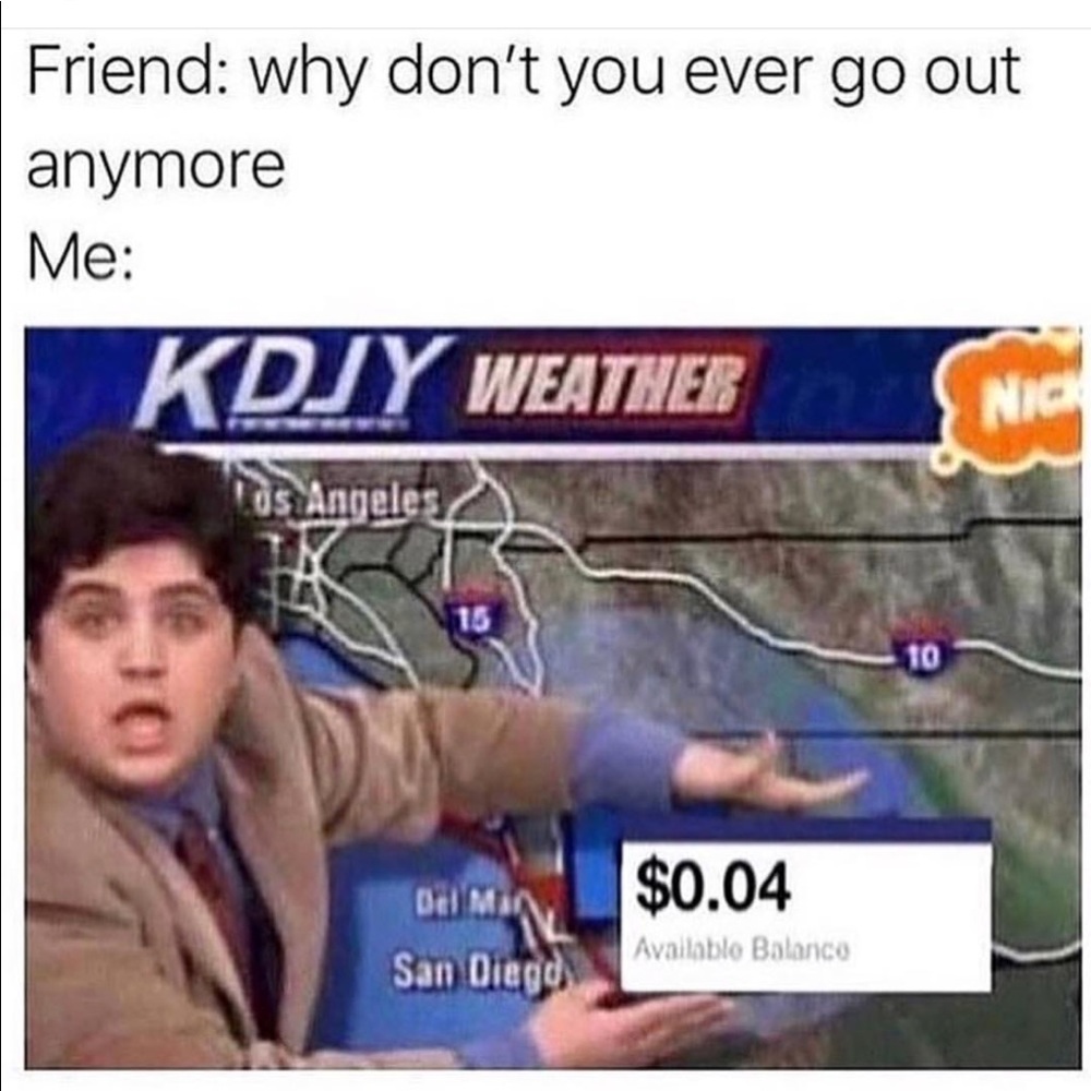 No money buy my meme